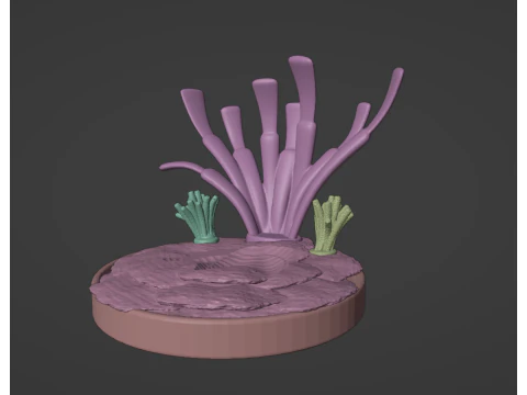 Clambo DKC or Giant Clam DKL 3D Print Model