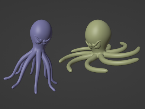 Croctopus DKC Modello di stampa 3D
