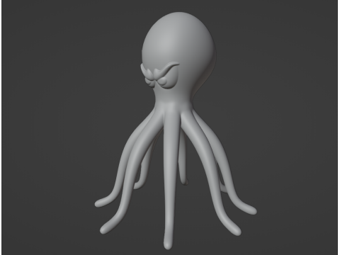 Croctopus DKC Modello di stampa 3D