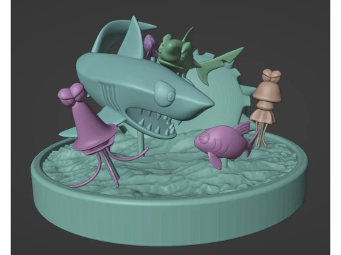 Aquatic Ambiance DKC 3D Print Model