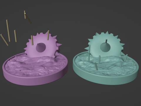 Aquatic Ambiance DKC Model Cetak 3D