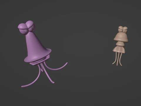 DKC Squidges 3D Print Model