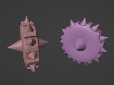 Chomp and Chomp Jr DKC 3D Print Model