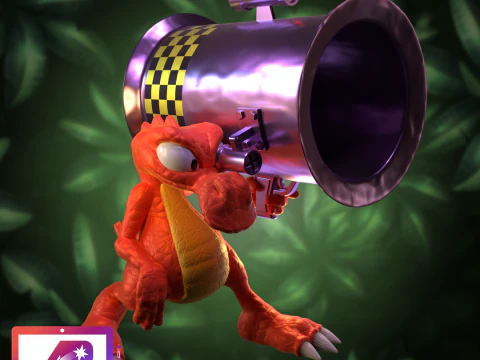 Bazuka DKC3 3D Print Model