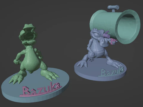 Bazuka DKC3 3D Print Model