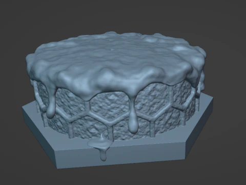 DKC2 Rei Zing Modelo de Impressão 3D