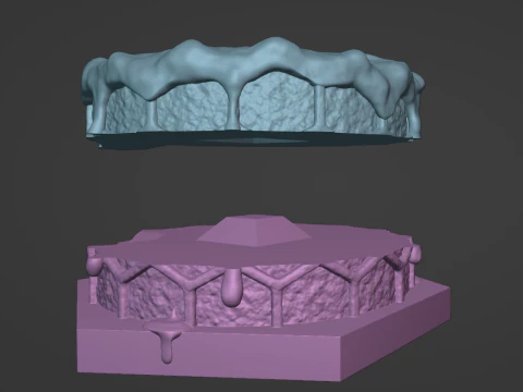 DKC2 Rei Zing Modelo de Impressão 3D