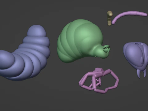 DKC2 Rei Zing Modelo de Impressão 3D