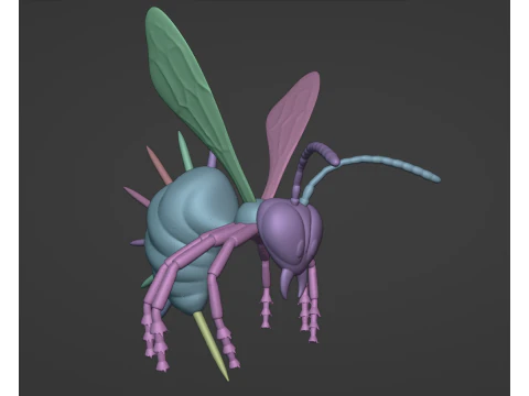 DKC2 Rei Zing Modelo de Impressão 3D