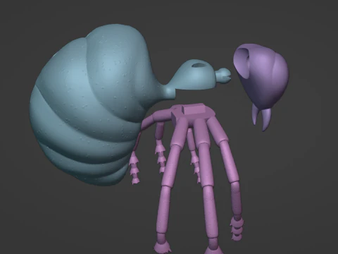 DKC2 Rei Zing Modelo de Impressão 3D