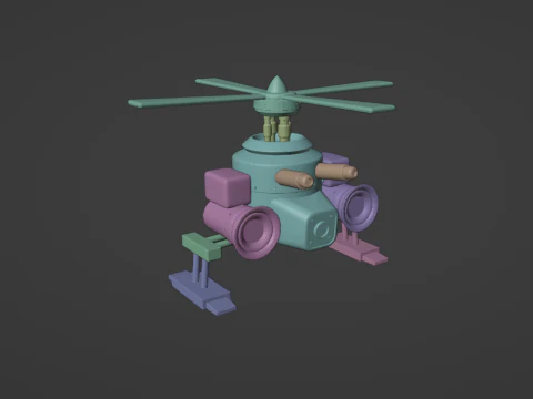 Kokichi Sky Lord machine Shining Force GBA 3D Print Model