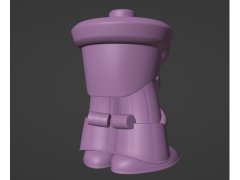 AquaTeen Mecha Model do druku 3D