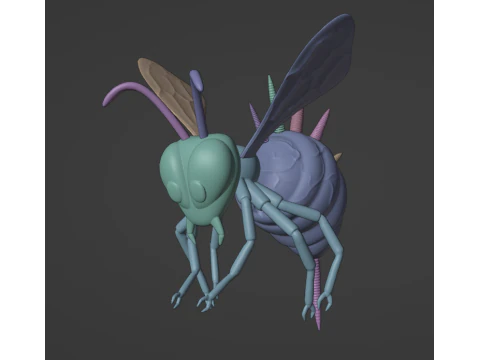 DKC Queen B and Zinger 3D Print Model