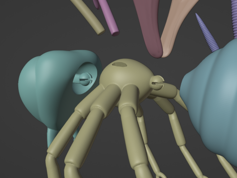 DKC Queen B and Zinger Model Cetak 3D