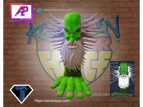 Aquateen wwwyzzerddcom 3D 프린트 모델
