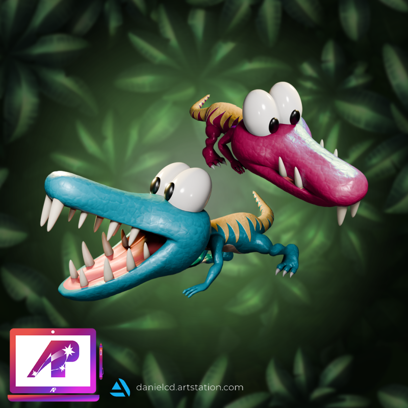 DKC Klaptrap Model do druku 3D .c4d .max .obj .3ds .fbx .stl .blend 