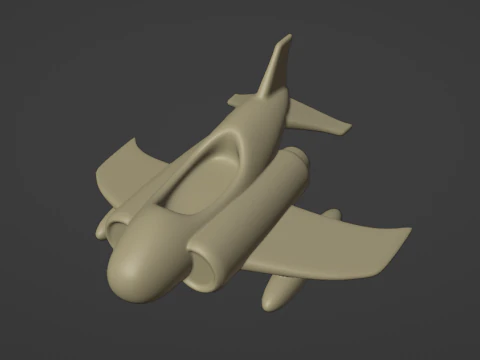 DK Pilot Klaptrap 3D Print Model