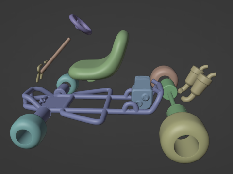 Donkey Kong from Mario Kart 64 2 in 1 Modelo de impresión 3D