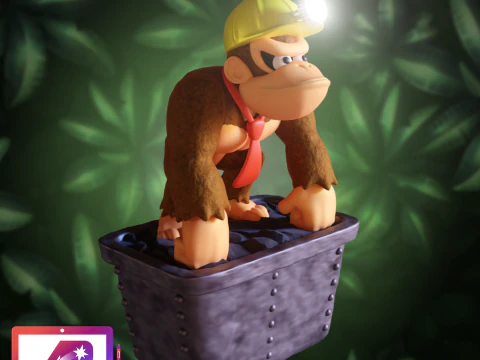DK-mijnen 3D printmodel