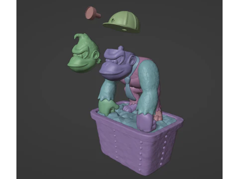 DK-mijnen 3D printmodel