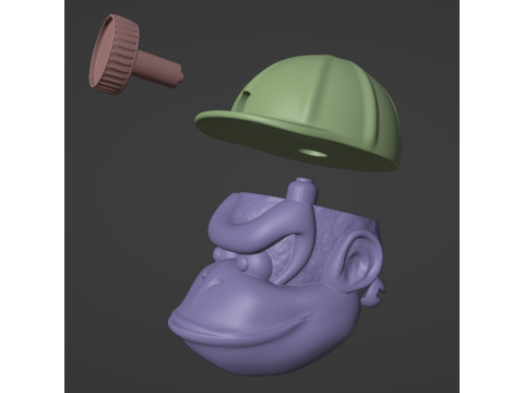 DK mines 3D Baskı Modeli