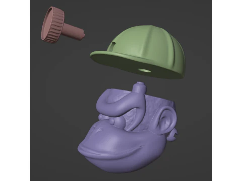 DK-mijnen 3D printmodel