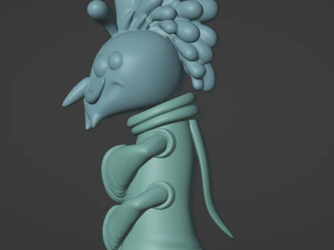 ATHF Zucotti Manicotti 3D Print Model