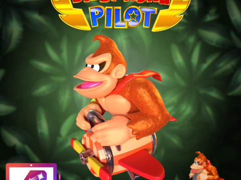 DKP Donkey Kong 3D Принт Модель