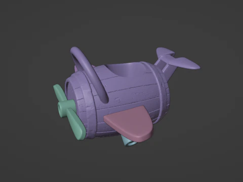 DKP Donkey Kong 3D Print Model