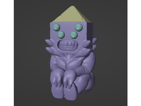 Golb Totem Modelo de impresión 3D