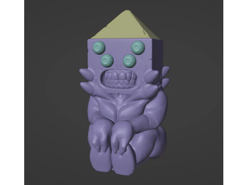 Golb Totem 3D Print Model