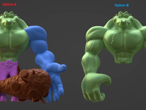 Klubba DKC2 3D Print Model