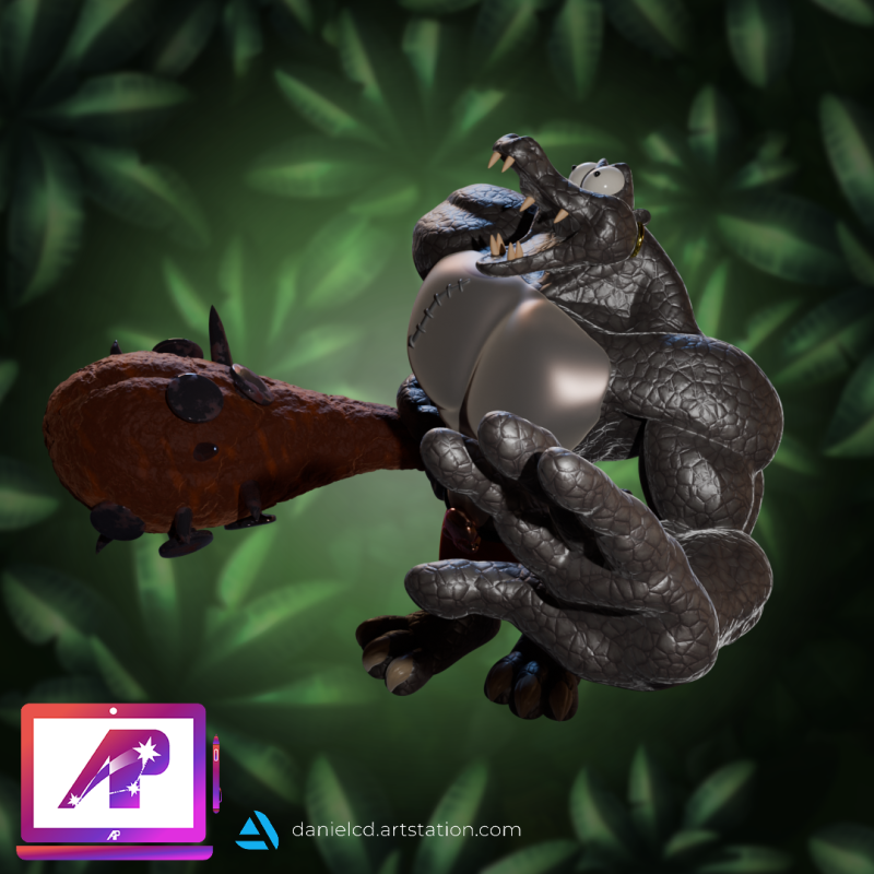 Kudgel DKC2 3D Print Model .c4d .max .obj .3ds .fbx .stl .blend 