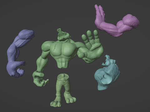 Kudgel DKC2 3D Print Model