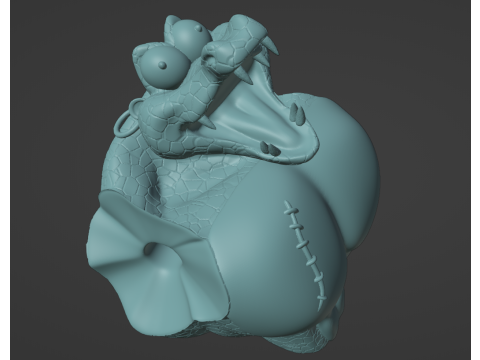Kudgel DKC2 3D Print Model