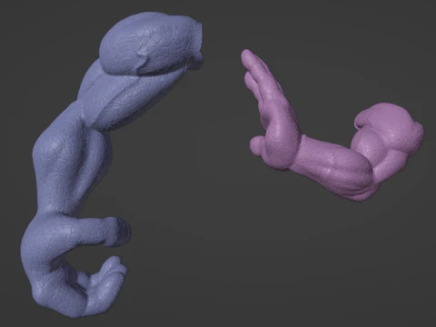 쿠젤 DKC2 3D 프린트 모델