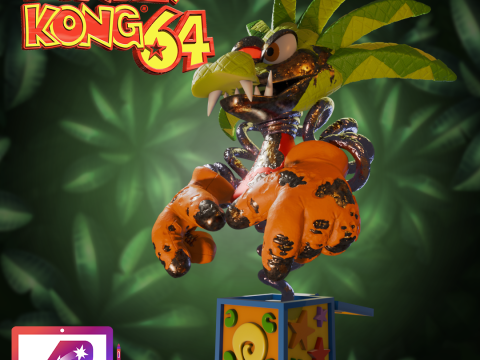 Mad Jack DK64 3D 프린트 모델