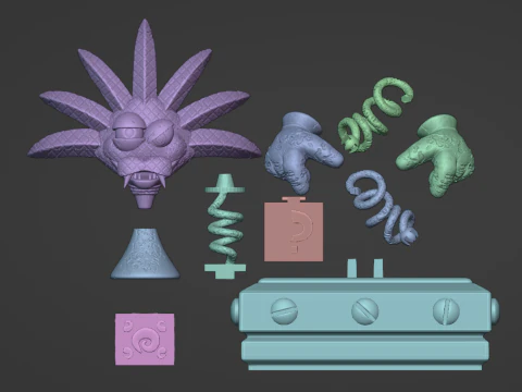 Mad Jack DK64 3D Print Model