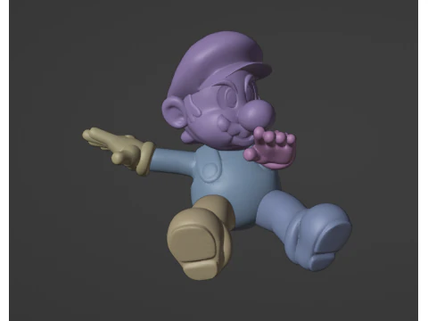 Mario Kart 90 style 3D Print Model