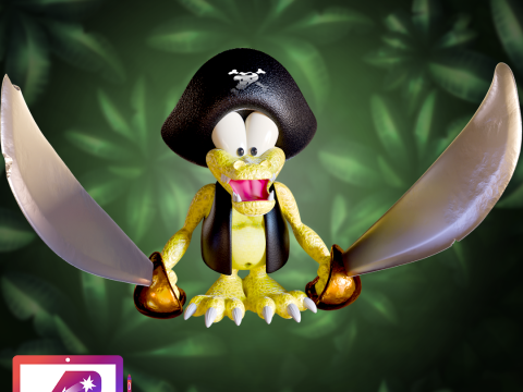 DKC2 Kutlass 3D Print Model