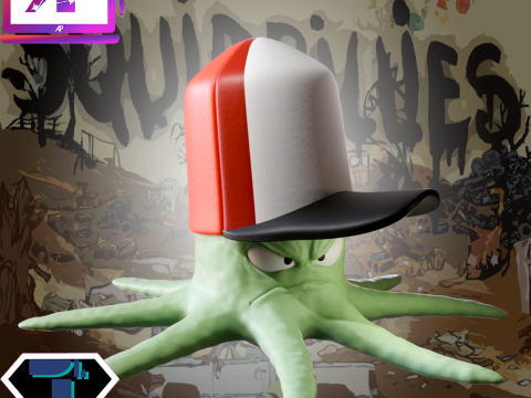 Early Cuyler Squidbillies 3D प्रिंट मॉडल