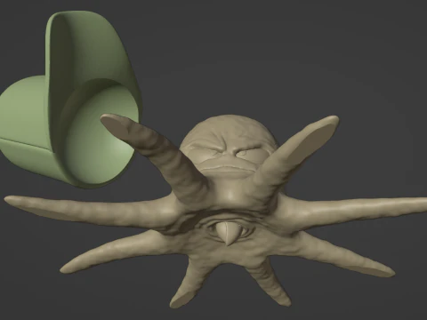 Early Cuyler Squidbillies 3D Print Model