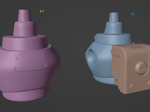Articuled Megaman Legend 1 and 2 3D Print Model