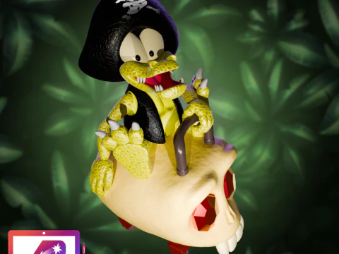 DKC2 Kutlass Kart 3D Принт Модель