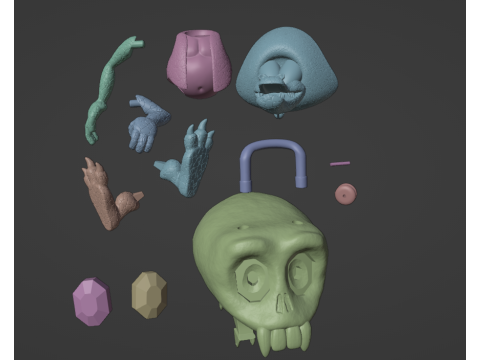 DKC2 Kutlass Kart Modèles 3D en vedette