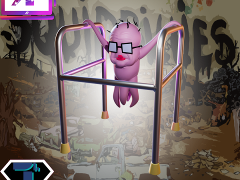 Granny Cuyler 3D प्रिंट मॉडल