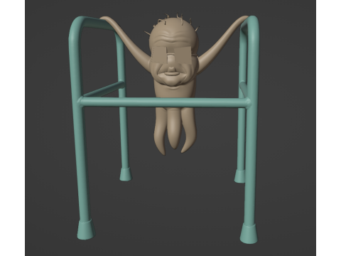 Granny Cuyler 3D Print Model