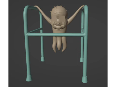 Granny Cuyler 3D Print Model