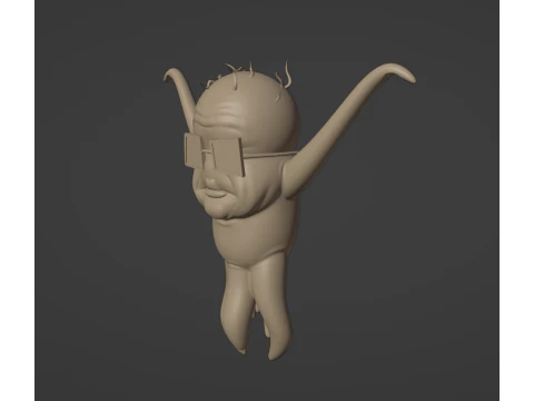 Granny Cuyler 3D Print Model