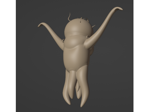 Granny Cuyler 3D Print Model